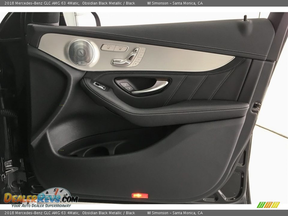 2018 Mercedes-Benz GLC AMG 63 4Matic Obsidian Black Metallic / Black Photo #30