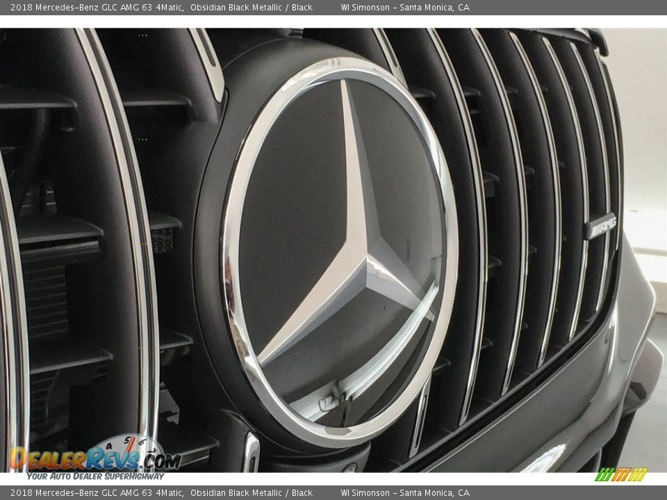 2018 Mercedes-Benz GLC AMG 63 4Matic Obsidian Black Metallic / Black Photo #34