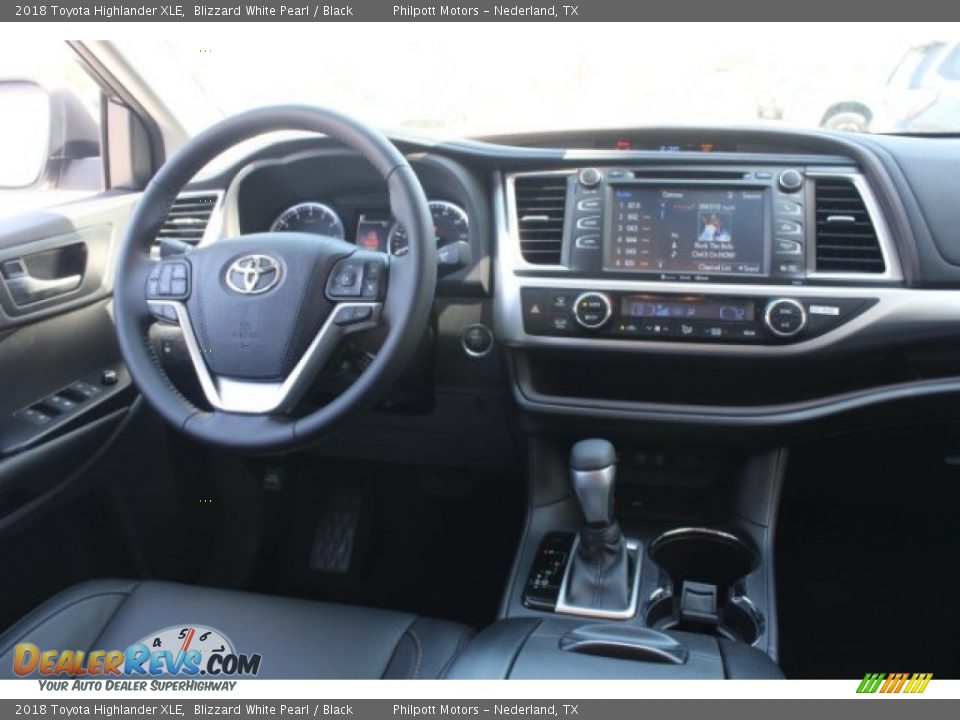 2018 Toyota Highlander XLE Blizzard White Pearl / Black Photo #26