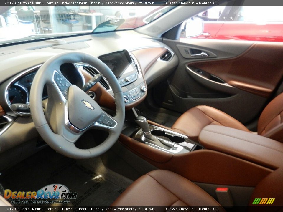 2017 Chevrolet Malibu Premier Iridescent Pearl Tricoat / Dark Atmosphere/Loft Brown Photo #7