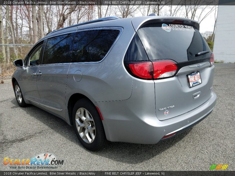 2018 Chrysler Pacifica Limited Billet Silver Metallic / Black/Alloy Photo #2