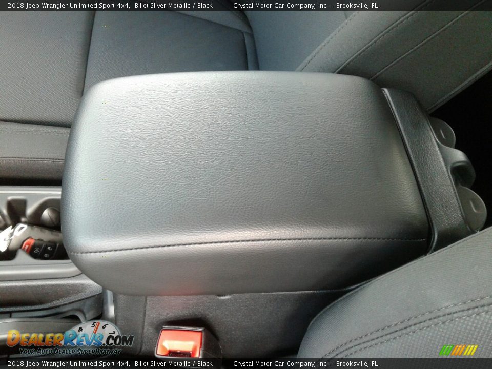 2018 Jeep Wrangler Unlimited Sport 4x4 Billet Silver Metallic / Black Photo #18