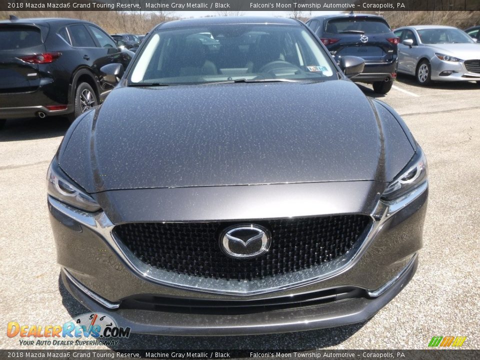 2018 Mazda Mazda6 Grand Touring Reserve Machine Gray Metallic / Black Photo #4