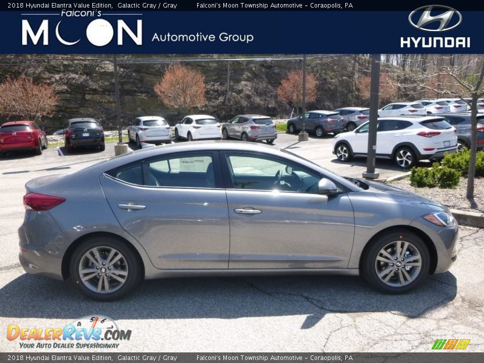 2018 Hyundai Elantra Value Edition Galactic Gray / Gray Photo #1