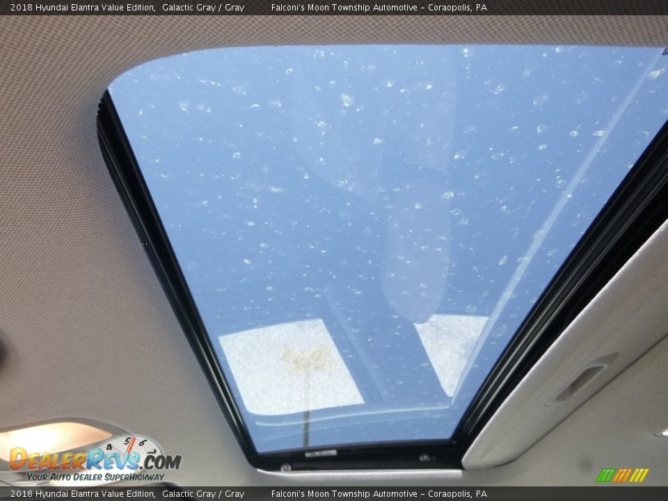 2018 Hyundai Elantra Value Edition Galactic Gray / Gray Photo #13