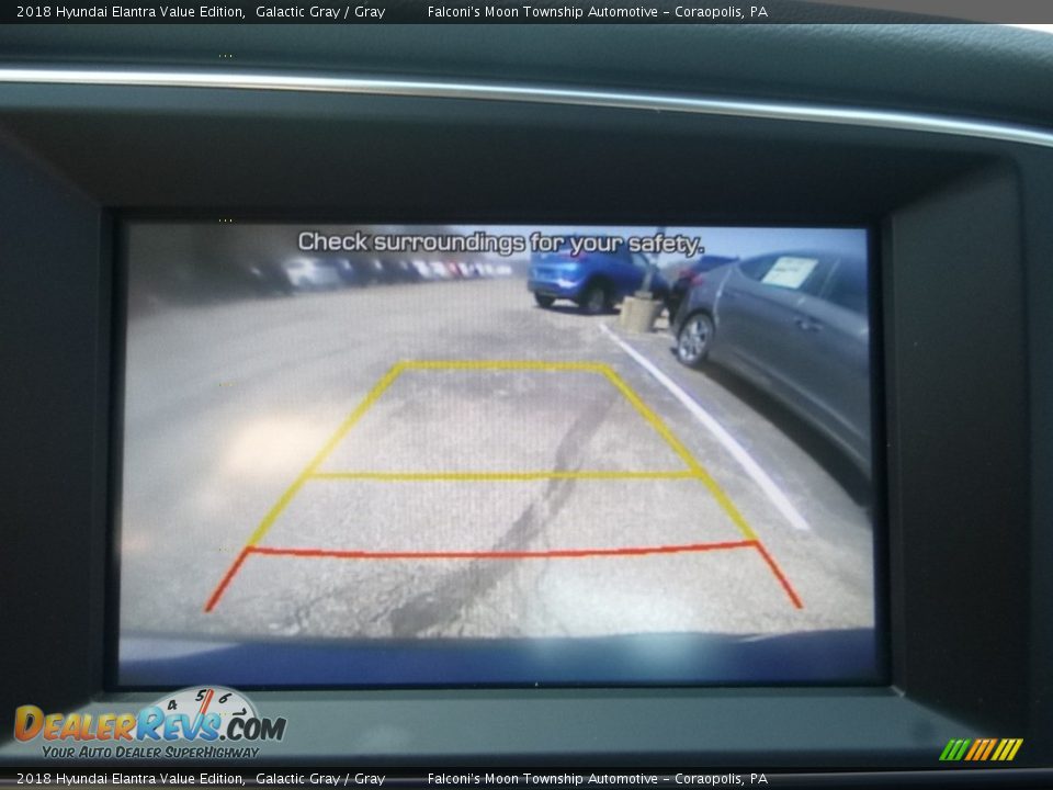 2018 Hyundai Elantra Value Edition Galactic Gray / Gray Photo #14