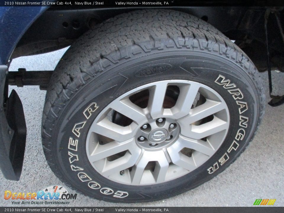 2010 Nissan Frontier SE Crew Cab 4x4 Navy Blue / Steel Photo #6