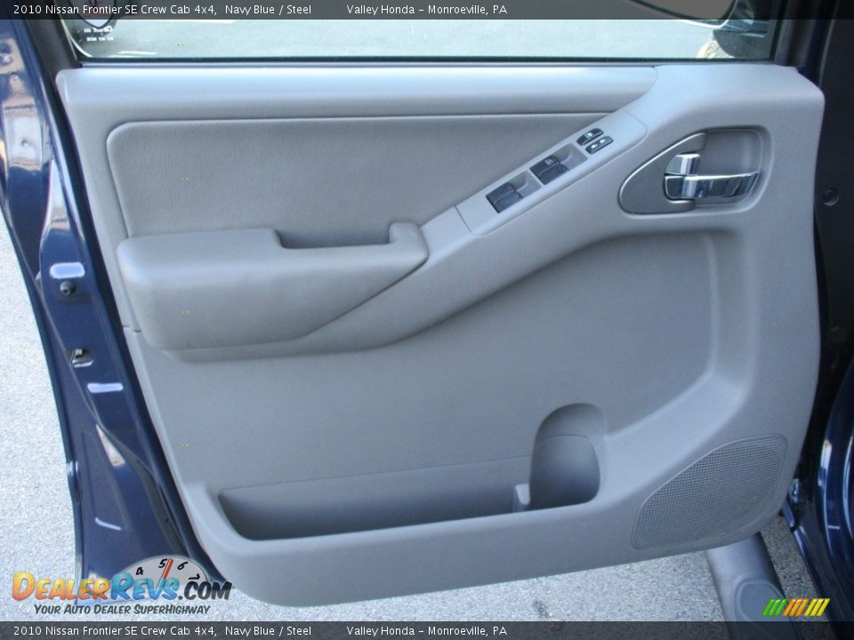 2010 Nissan Frontier SE Crew Cab 4x4 Navy Blue / Steel Photo #10
