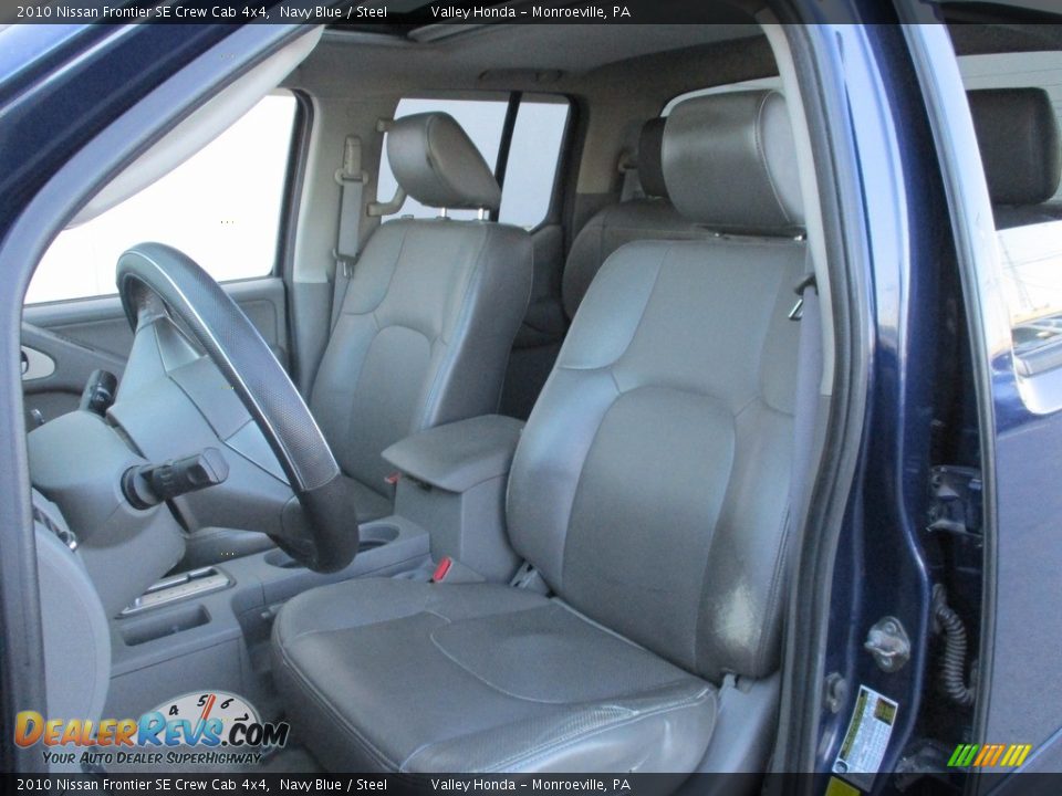 2010 Nissan Frontier SE Crew Cab 4x4 Navy Blue / Steel Photo #12