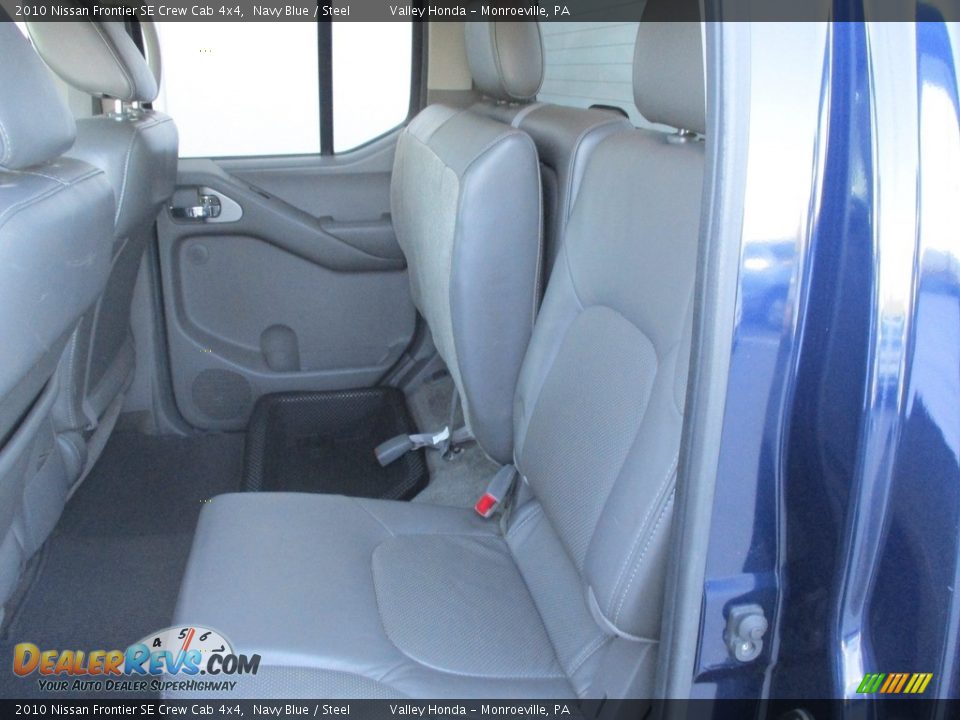 2010 Nissan Frontier SE Crew Cab 4x4 Navy Blue / Steel Photo #13