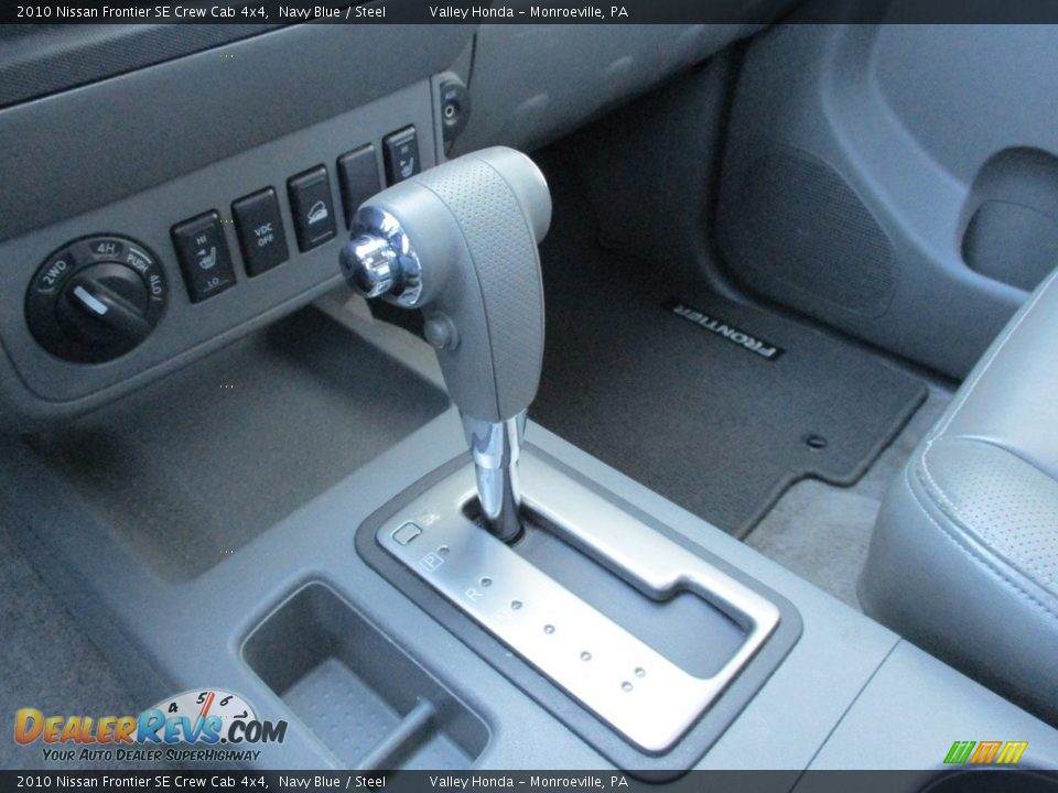 2010 Nissan Frontier SE Crew Cab 4x4 Navy Blue / Steel Photo #15