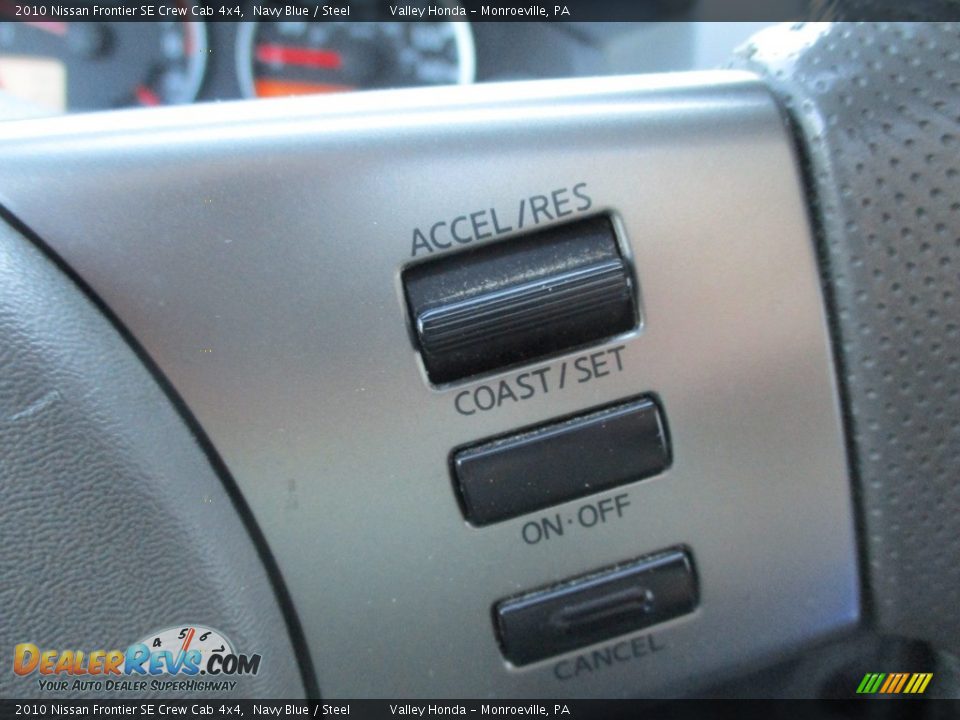 2010 Nissan Frontier SE Crew Cab 4x4 Navy Blue / Steel Photo #18