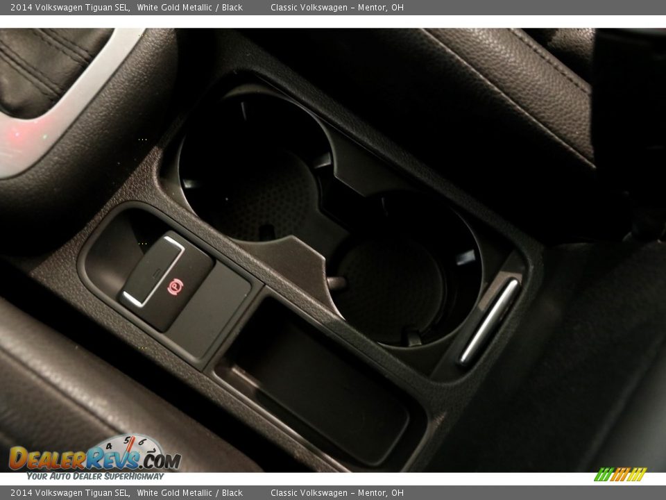 2014 Volkswagen Tiguan SEL White Gold Metallic / Black Photo #13