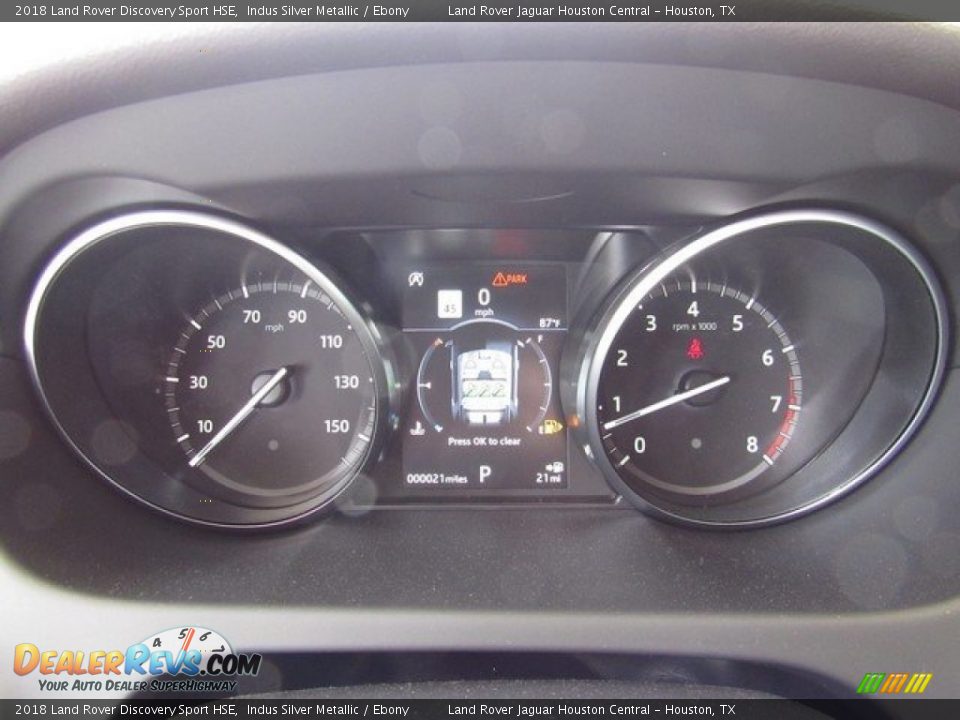 2018 Land Rover Discovery Sport HSE Indus Silver Metallic / Ebony Photo #32