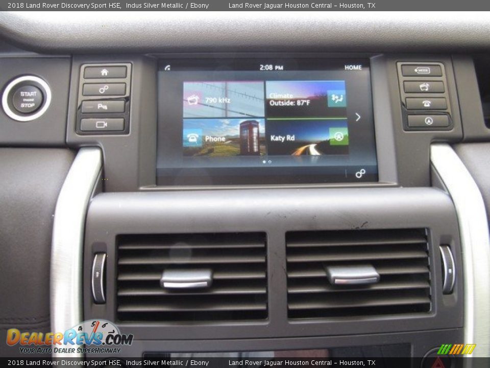 2018 Land Rover Discovery Sport HSE Indus Silver Metallic / Ebony Photo #33