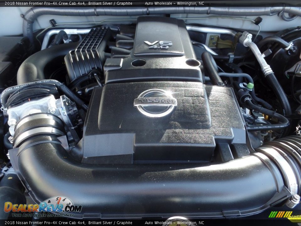 2018 Nissan Frontier Pro-4X Crew Cab 4x4 4.0 Liter DOHC 24-Valve CVTCS V6 Engine Photo #6