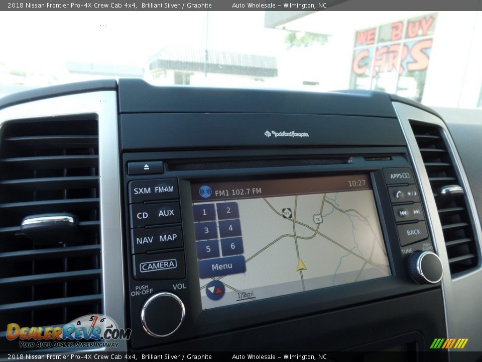 Navigation of 2018 Nissan Frontier Pro-4X Crew Cab 4x4 Photo #16