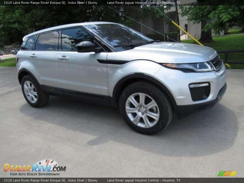 2018 Land Rover Range Rover Evoque SE Indus Silver / Ebony Photo #1