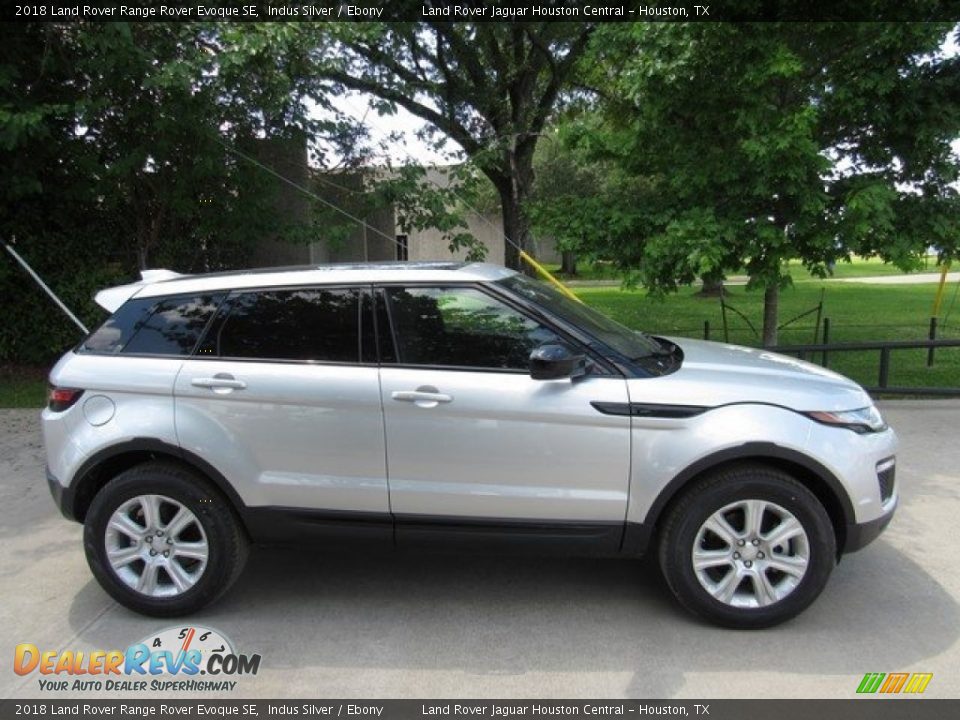 2018 Land Rover Range Rover Evoque SE Indus Silver / Ebony Photo #6