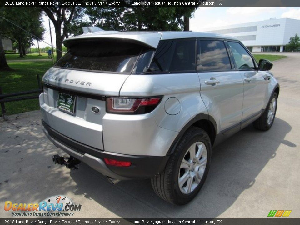 2018 Land Rover Range Rover Evoque SE Indus Silver / Ebony Photo #7