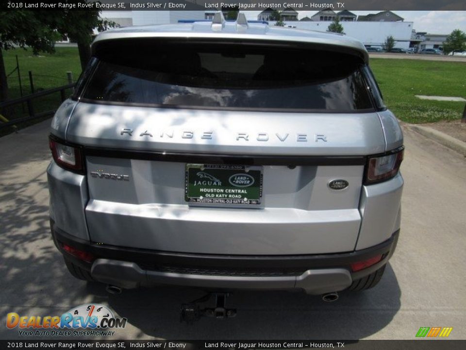 2018 Land Rover Range Rover Evoque SE Indus Silver / Ebony Photo #8