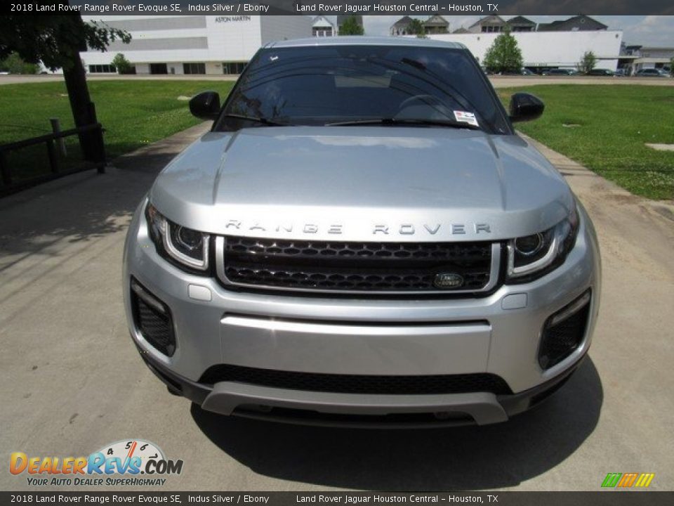 2018 Land Rover Range Rover Evoque SE Indus Silver / Ebony Photo #9