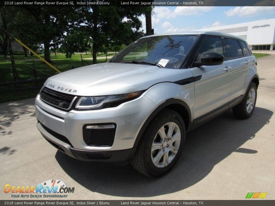 2018 Land Rover Range Rover Evoque SE Indus Silver / Ebony Photo #10