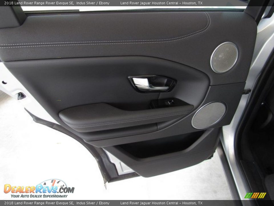 2018 Land Rover Range Rover Evoque SE Indus Silver / Ebony Photo #24