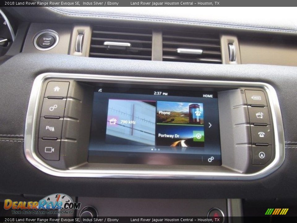 2018 Land Rover Range Rover Evoque SE Indus Silver / Ebony Photo #32