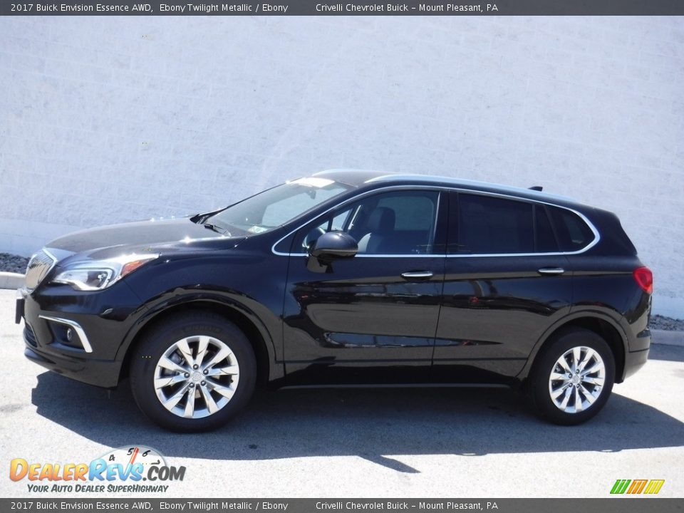 2017 Buick Envision Essence AWD Ebony Twilight Metallic / Ebony Photo #2