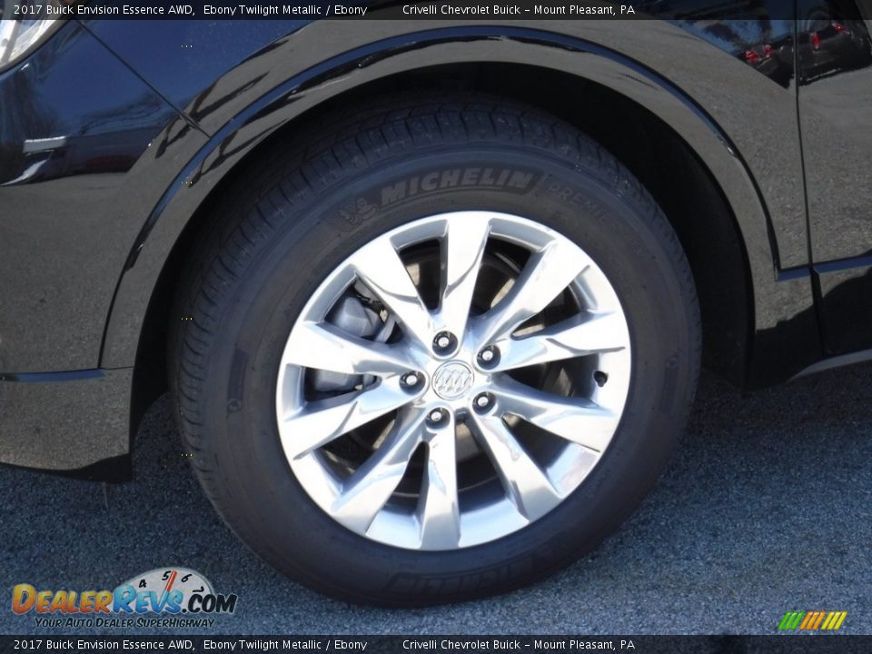 2017 Buick Envision Essence AWD Ebony Twilight Metallic / Ebony Photo #3