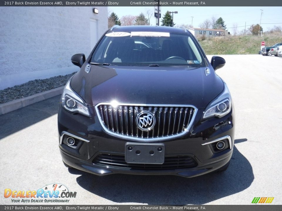 2017 Buick Envision Essence AWD Ebony Twilight Metallic / Ebony Photo #4