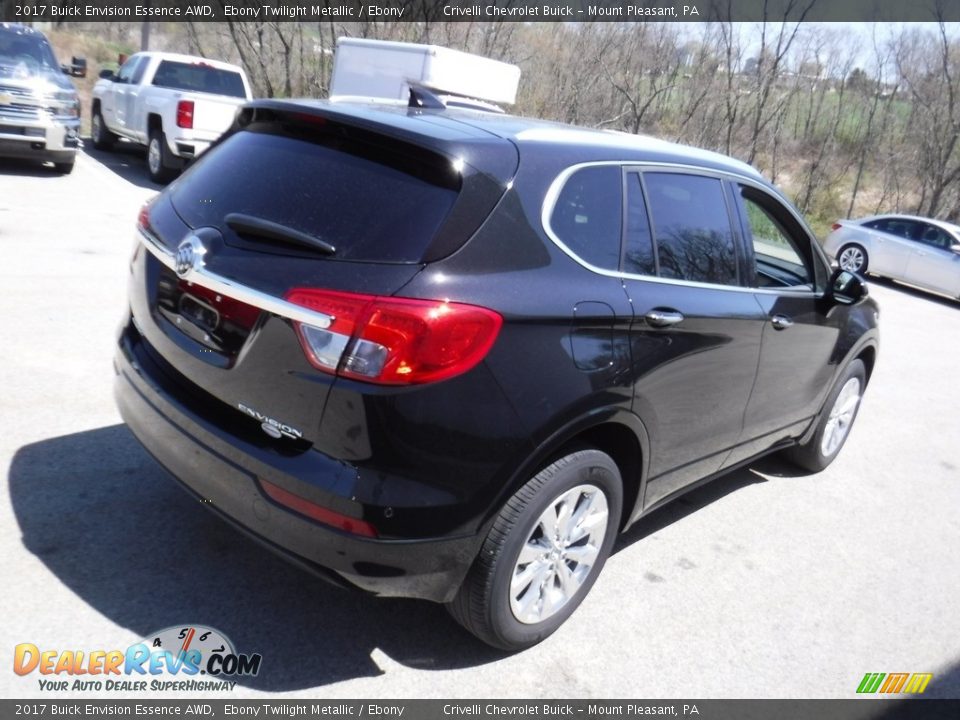 2017 Buick Envision Essence AWD Ebony Twilight Metallic / Ebony Photo #7