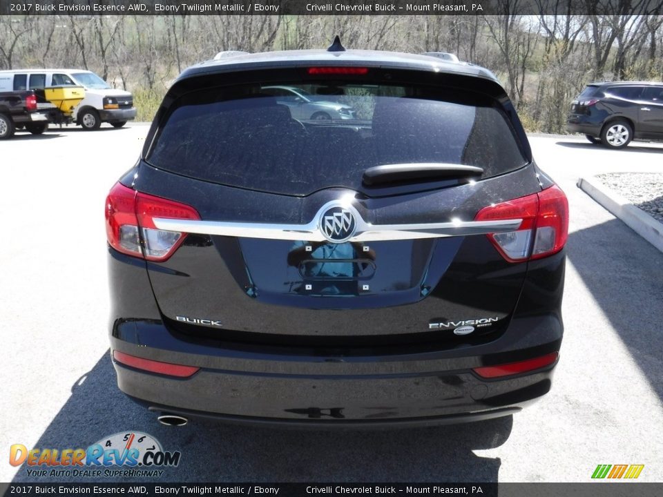 2017 Buick Envision Essence AWD Ebony Twilight Metallic / Ebony Photo #9