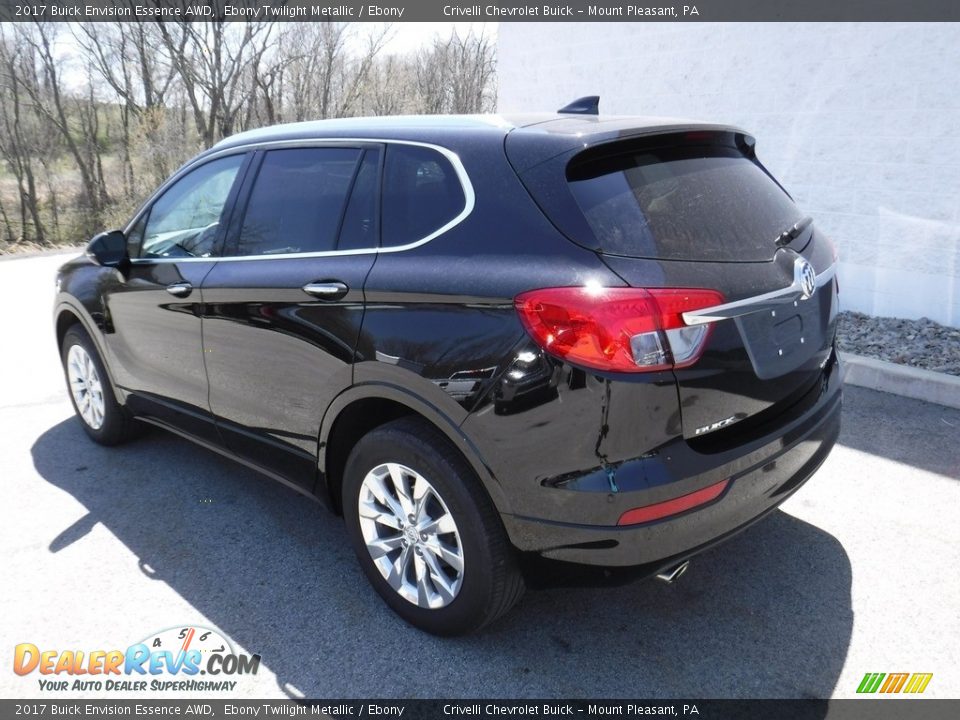 2017 Buick Envision Essence AWD Ebony Twilight Metallic / Ebony Photo #10