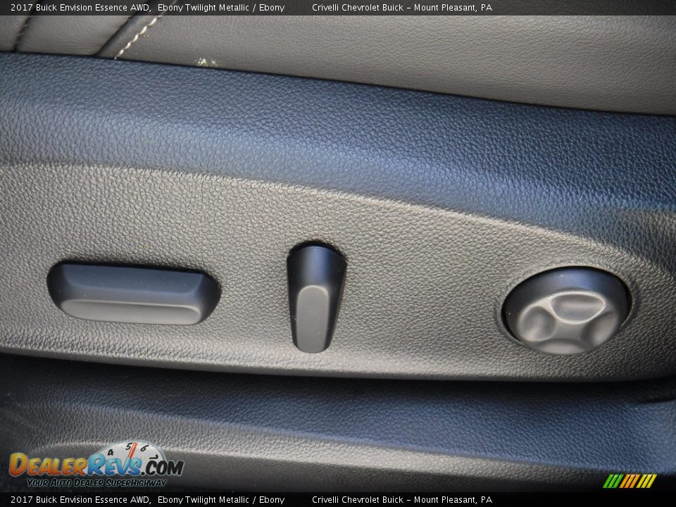 2017 Buick Envision Essence AWD Ebony Twilight Metallic / Ebony Photo #14