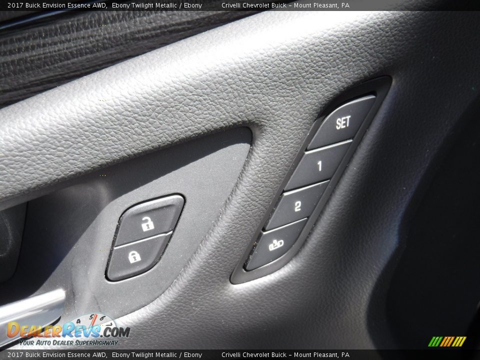2017 Buick Envision Essence AWD Ebony Twilight Metallic / Ebony Photo #15