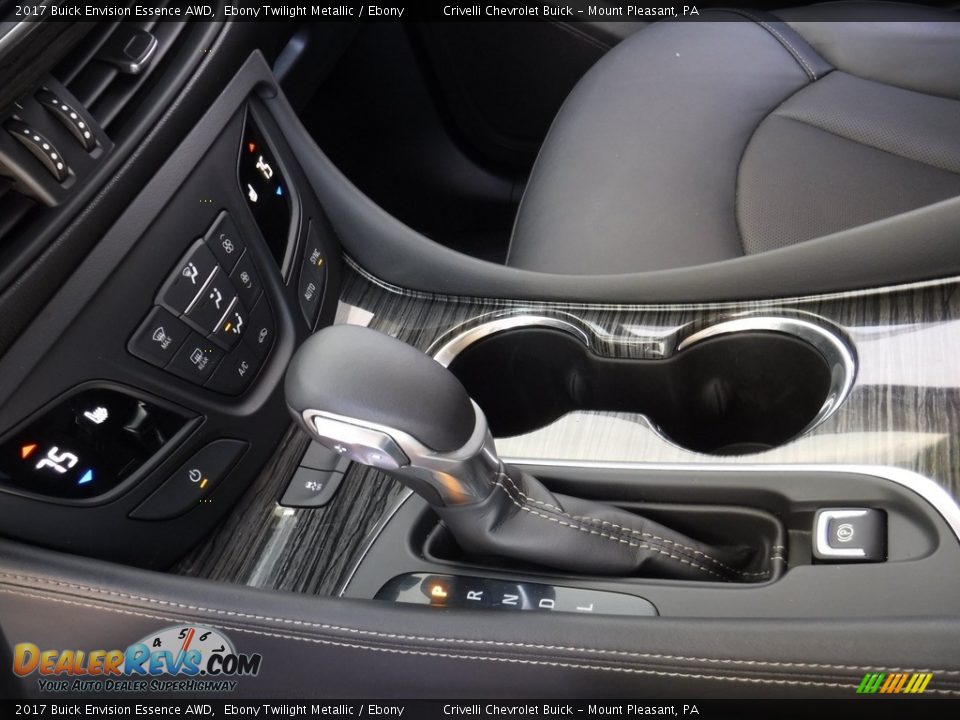 2017 Buick Envision Essence AWD Ebony Twilight Metallic / Ebony Photo #16