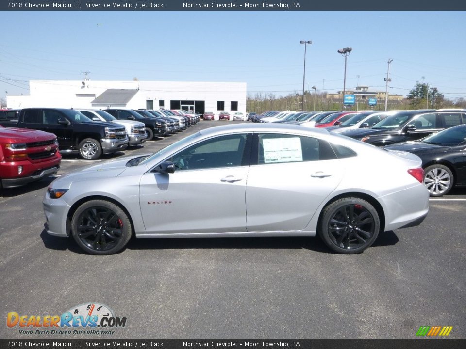 2018 Chevrolet Malibu LT Silver Ice Metallic / Jet Black Photo #2