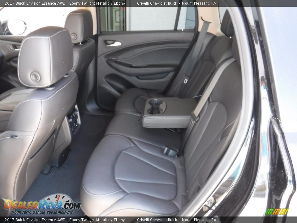 2017 Buick Envision Essence AWD Ebony Twilight Metallic / Ebony Photo #27