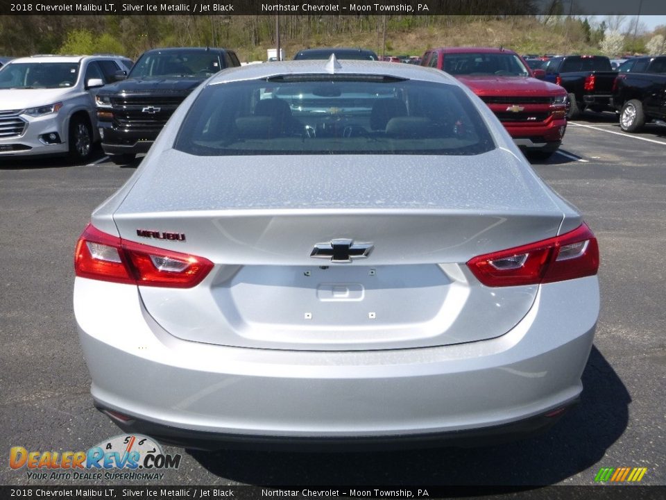 2018 Chevrolet Malibu LT Silver Ice Metallic / Jet Black Photo #4