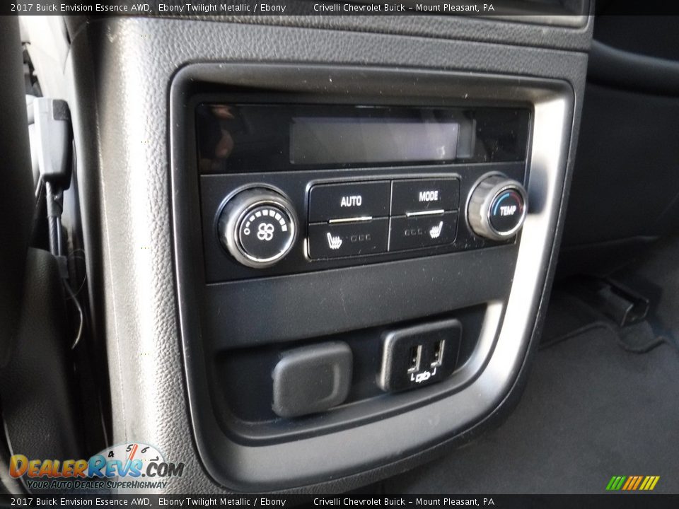 2017 Buick Envision Essence AWD Ebony Twilight Metallic / Ebony Photo #28