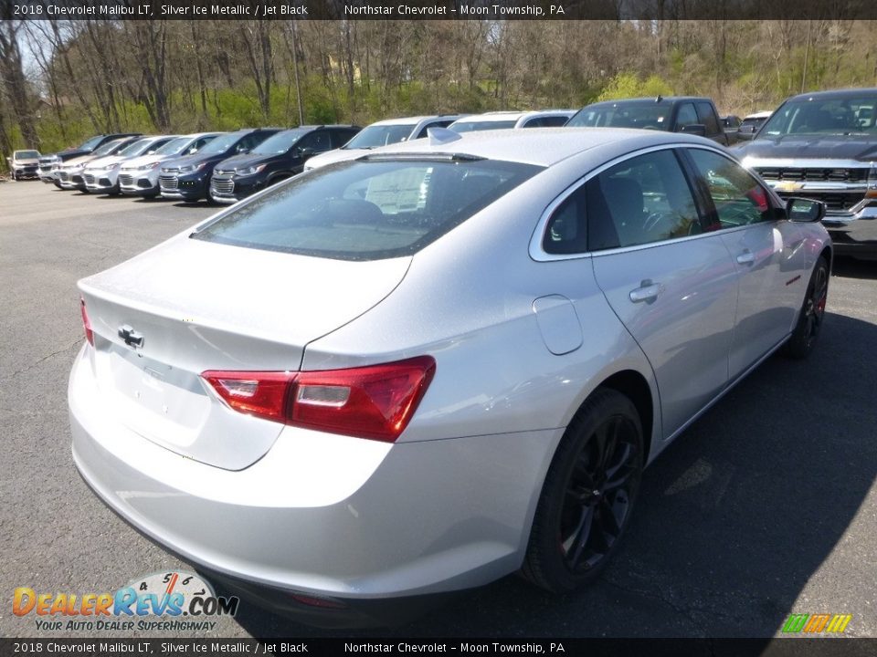 2018 Chevrolet Malibu LT Silver Ice Metallic / Jet Black Photo #5