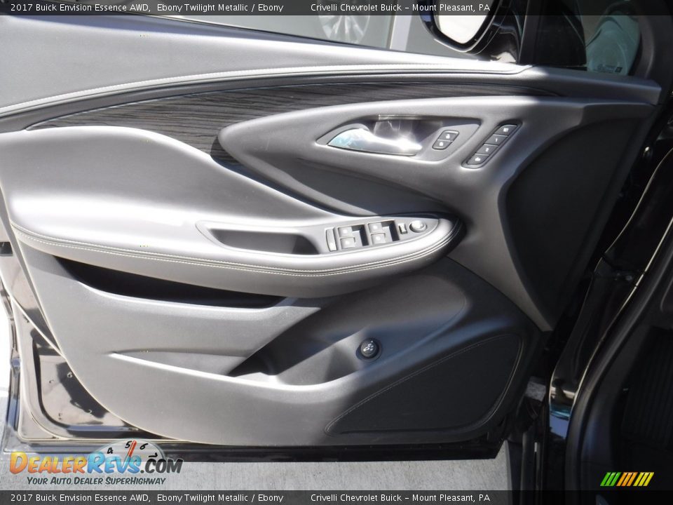 2017 Buick Envision Essence AWD Ebony Twilight Metallic / Ebony Photo #29