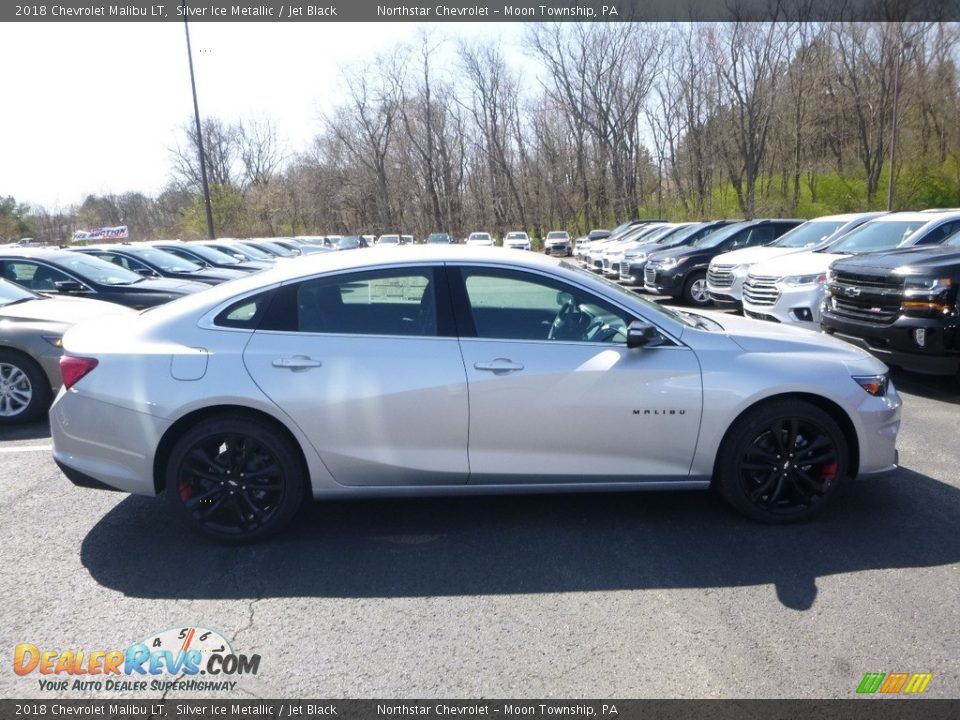 2018 Chevrolet Malibu LT Silver Ice Metallic / Jet Black Photo #6