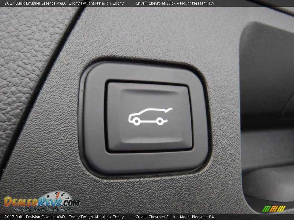 2017 Buick Envision Essence AWD Ebony Twilight Metallic / Ebony Photo #31