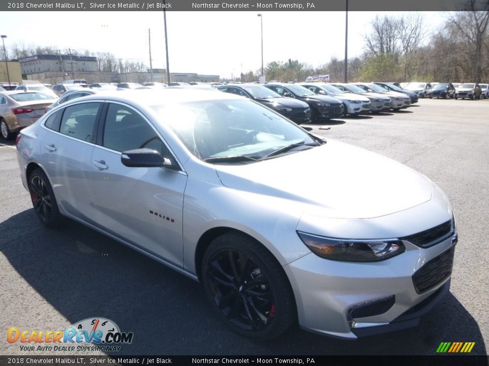2018 Chevrolet Malibu LT Silver Ice Metallic / Jet Black Photo #7