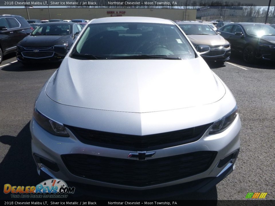 2018 Chevrolet Malibu LT Silver Ice Metallic / Jet Black Photo #8