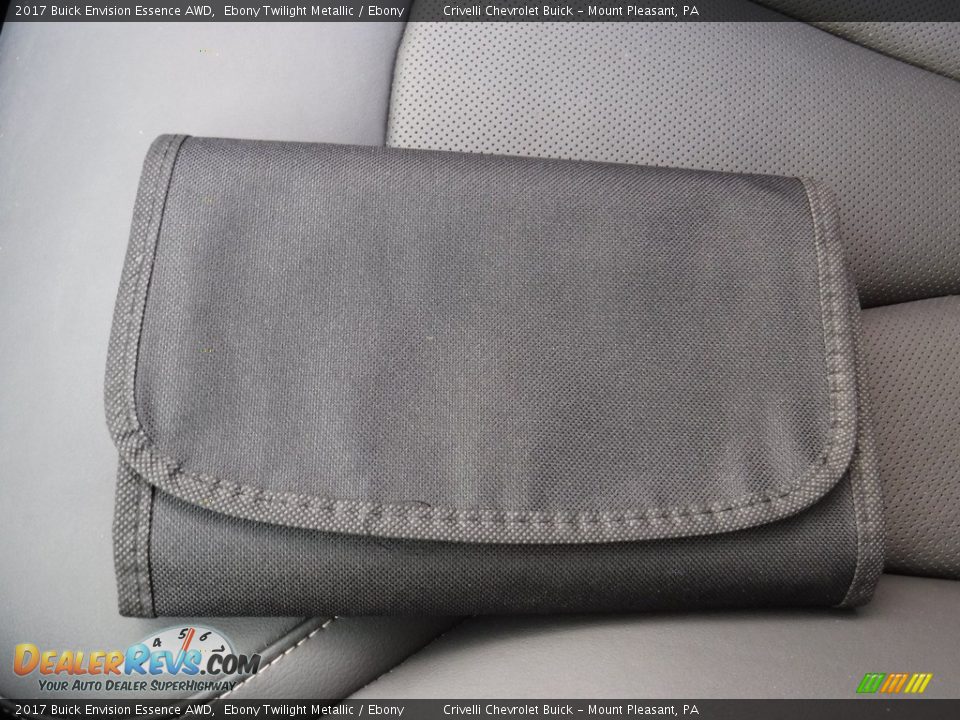 2017 Buick Envision Essence AWD Ebony Twilight Metallic / Ebony Photo #34