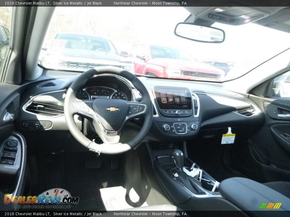 2018 Chevrolet Malibu LT Silver Ice Metallic / Jet Black Photo #14